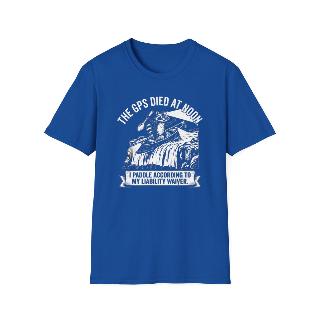 The GPS Died at Noon Graphic T-Shirt