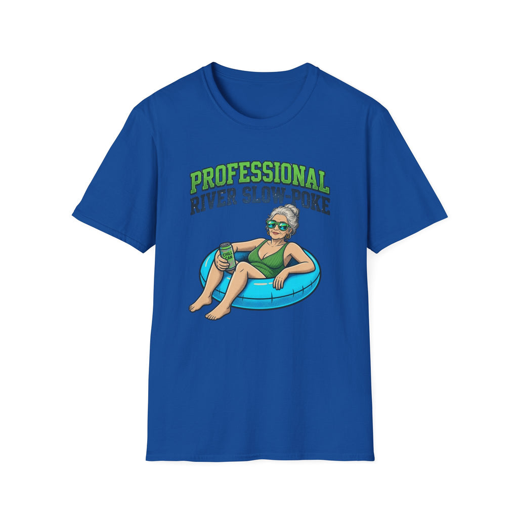 Professional River Slow Poke Old Chick Graphic T-Shirt