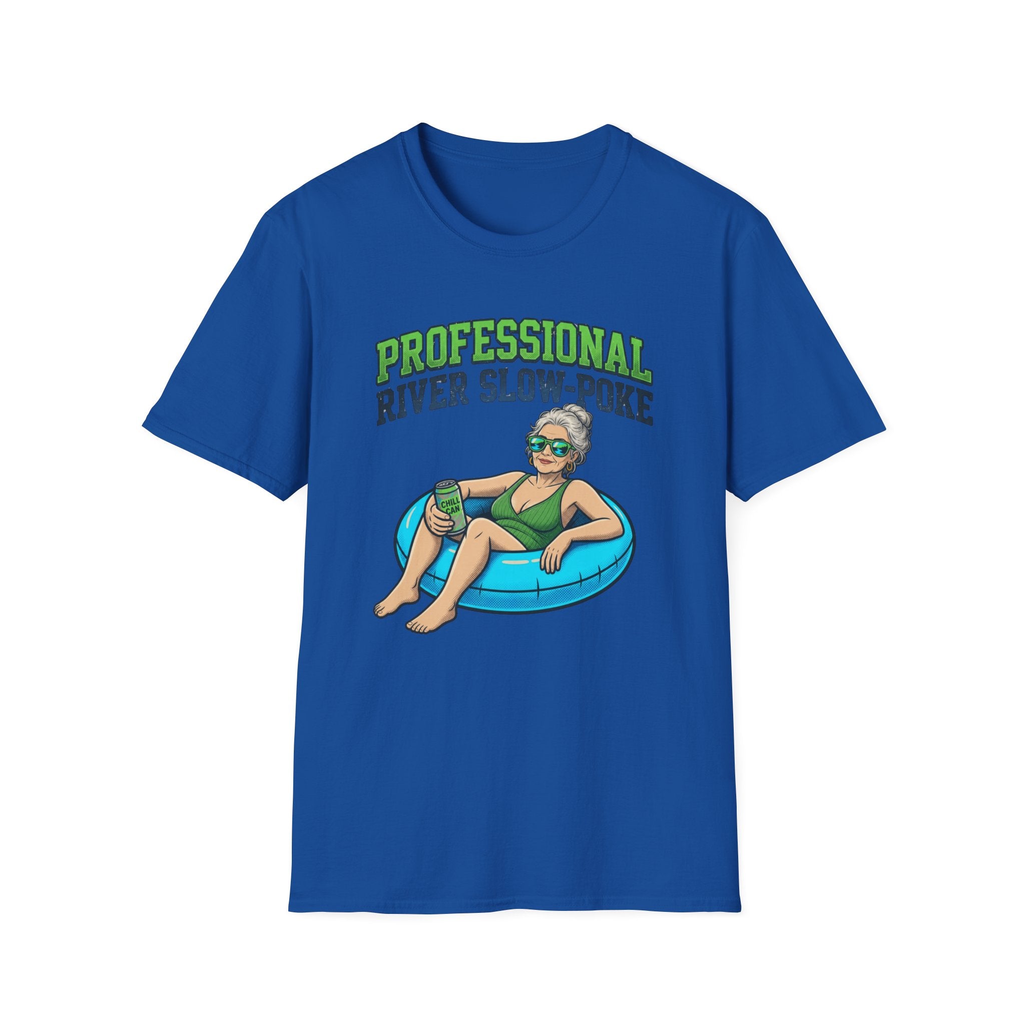 Professional River Slow Poke Old Chick Graphic T-Shirt