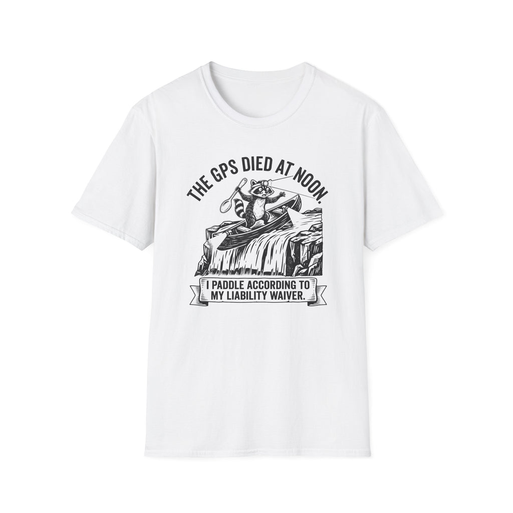 The GPS Died at Noon Graphic T-Shirt