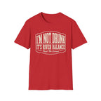 I'm Not Drunk River Balance Graphic T-Shirt