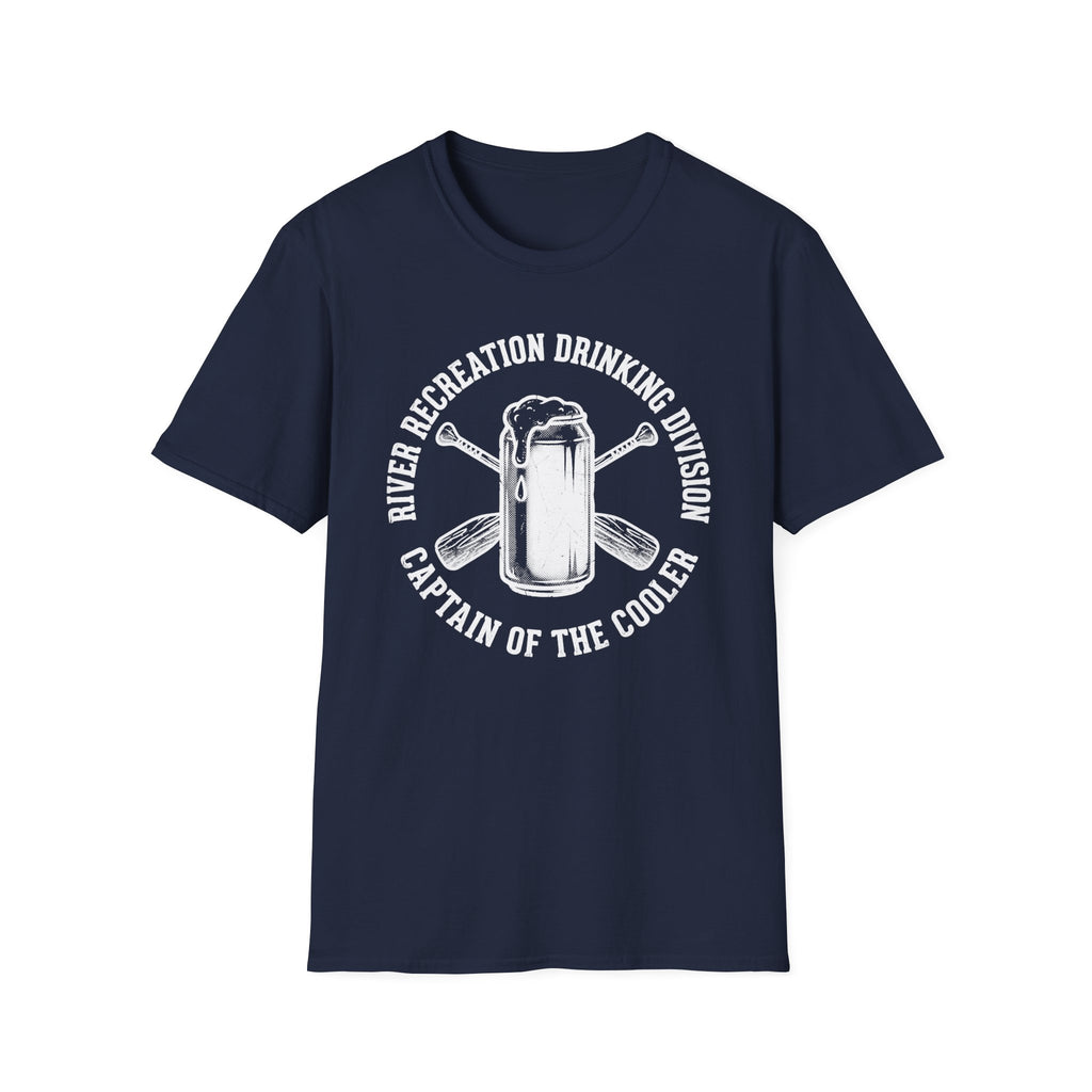 River Recreation Drinking Graphic T-Shirt