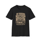If Found Return to River Graphic T-Shirt