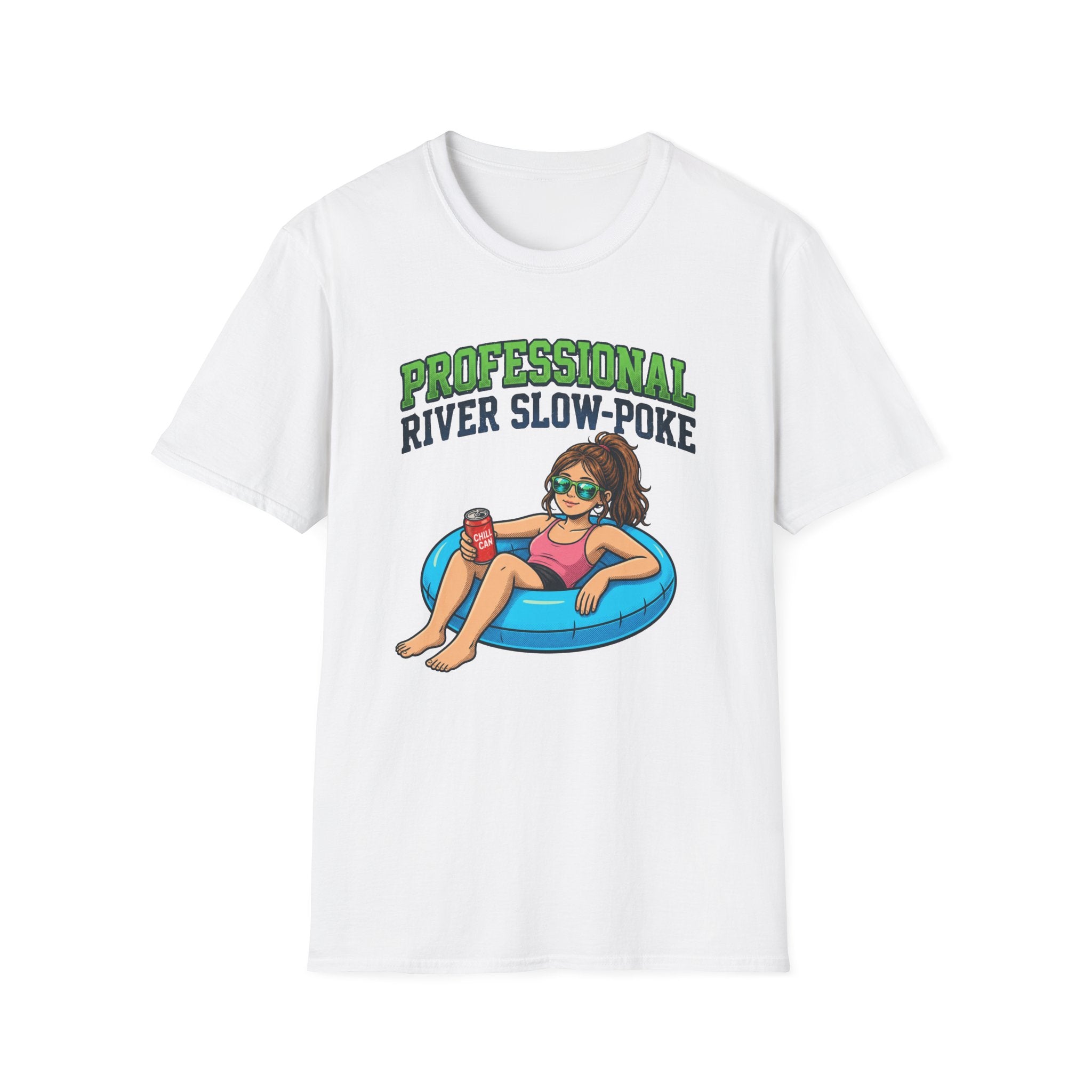 Professional River Slow Poke Little Chick Graphic T-Shirt