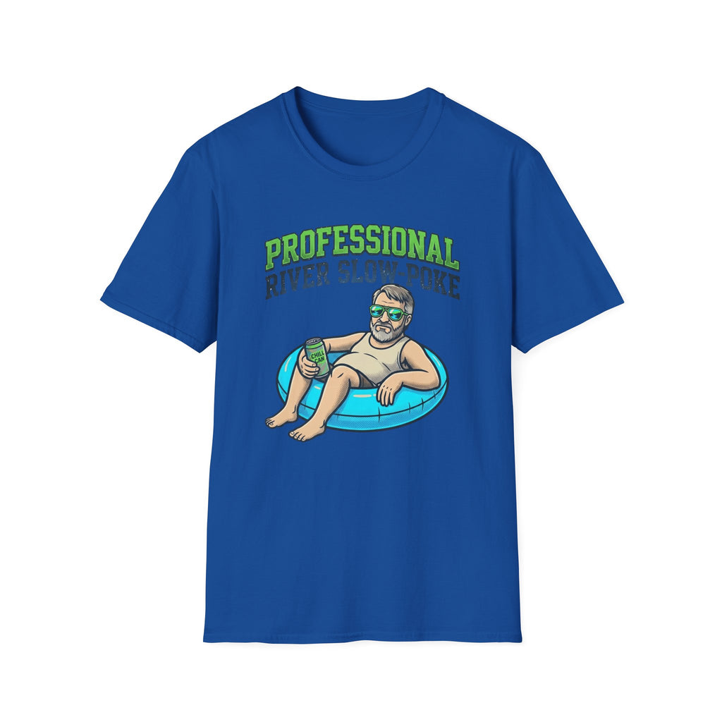 Professional River Slow Poke Old Dude Graphic T-Shirt