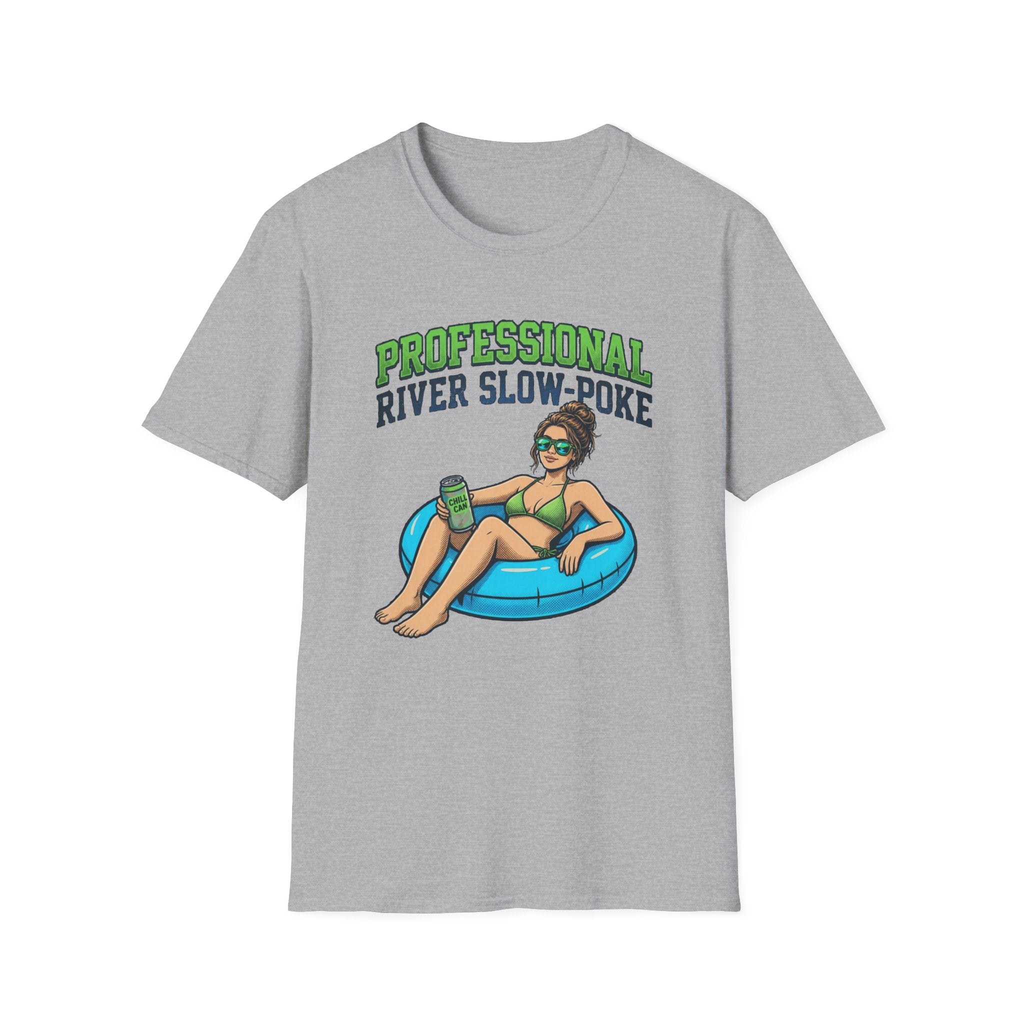 Professional River Slow Poke Young Chick Graphic T-Shirt