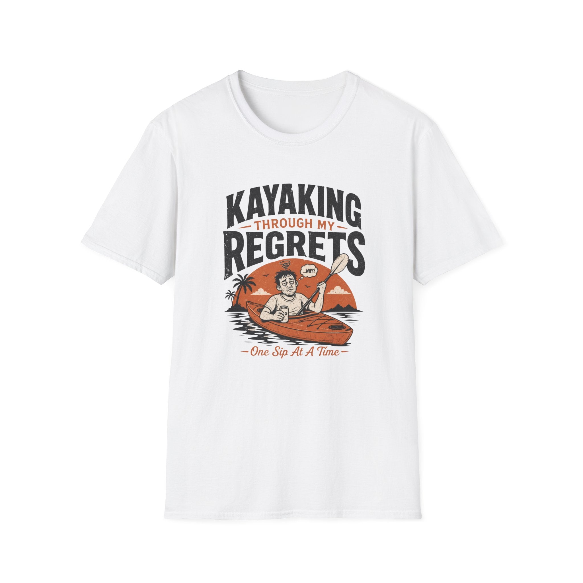 Kayaking Through My Regrets Graphic T-Shirt