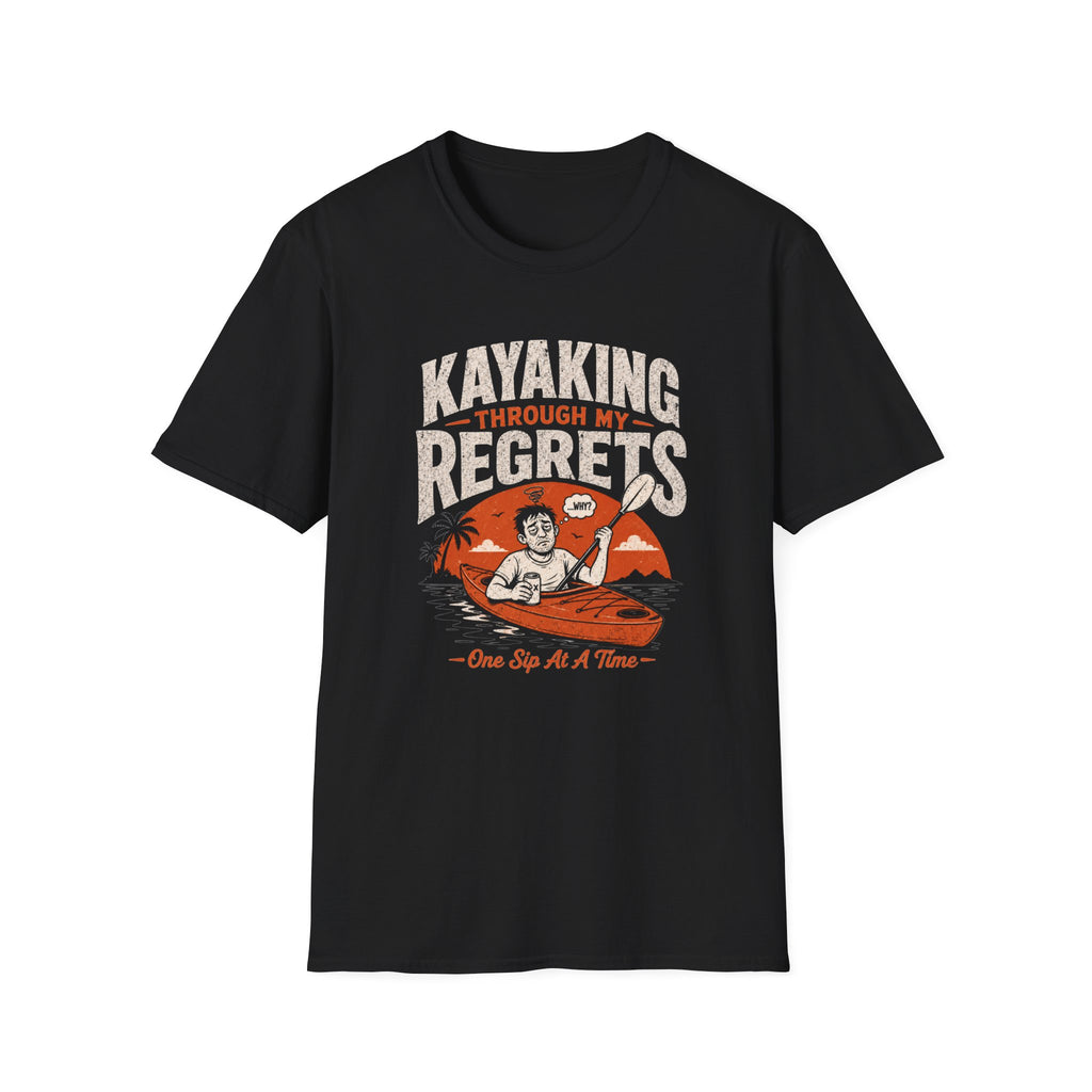 Kayaking Through My Regrets Graphic T-Shirt