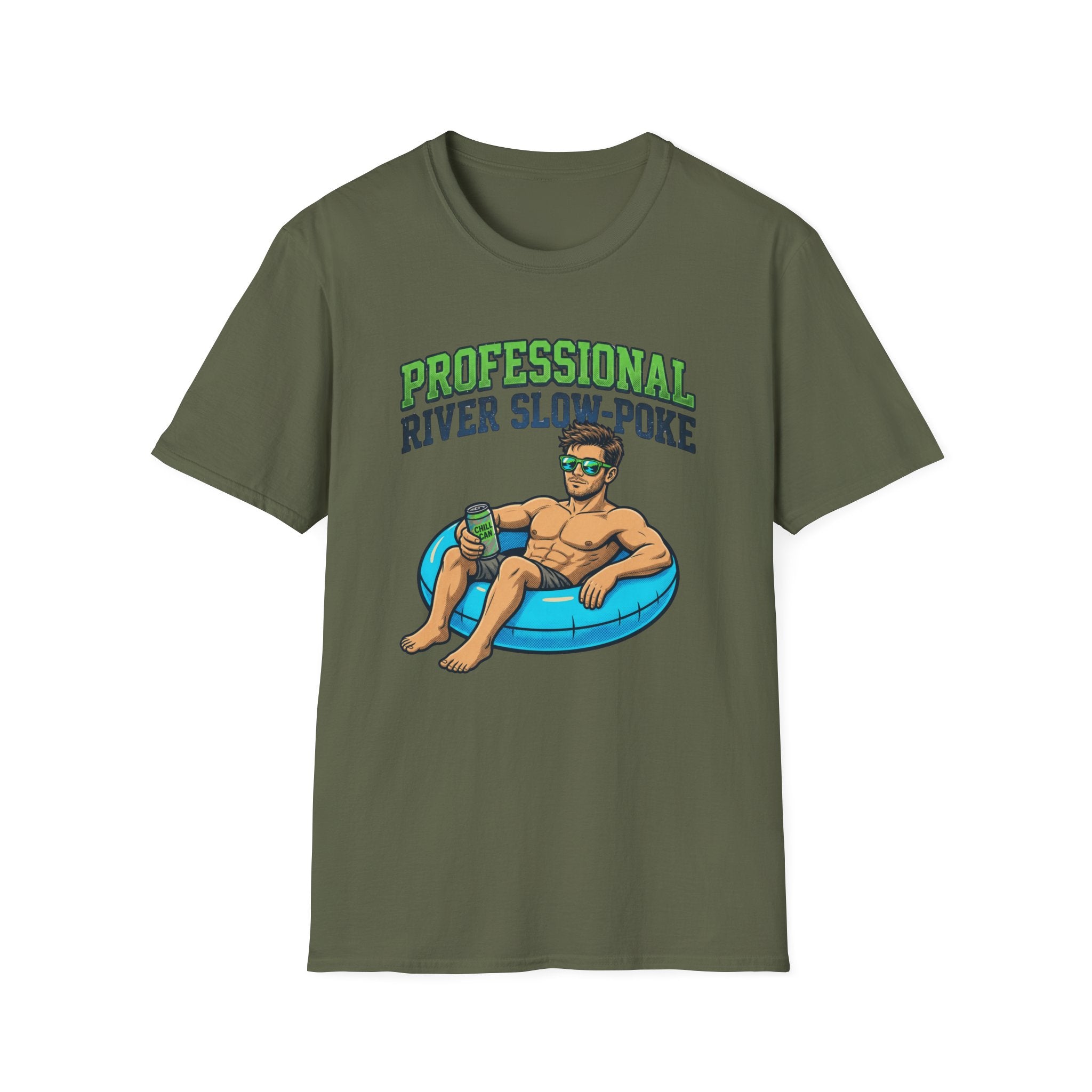 Professional River Slow Poke Young Dude Graphic T-Shirt