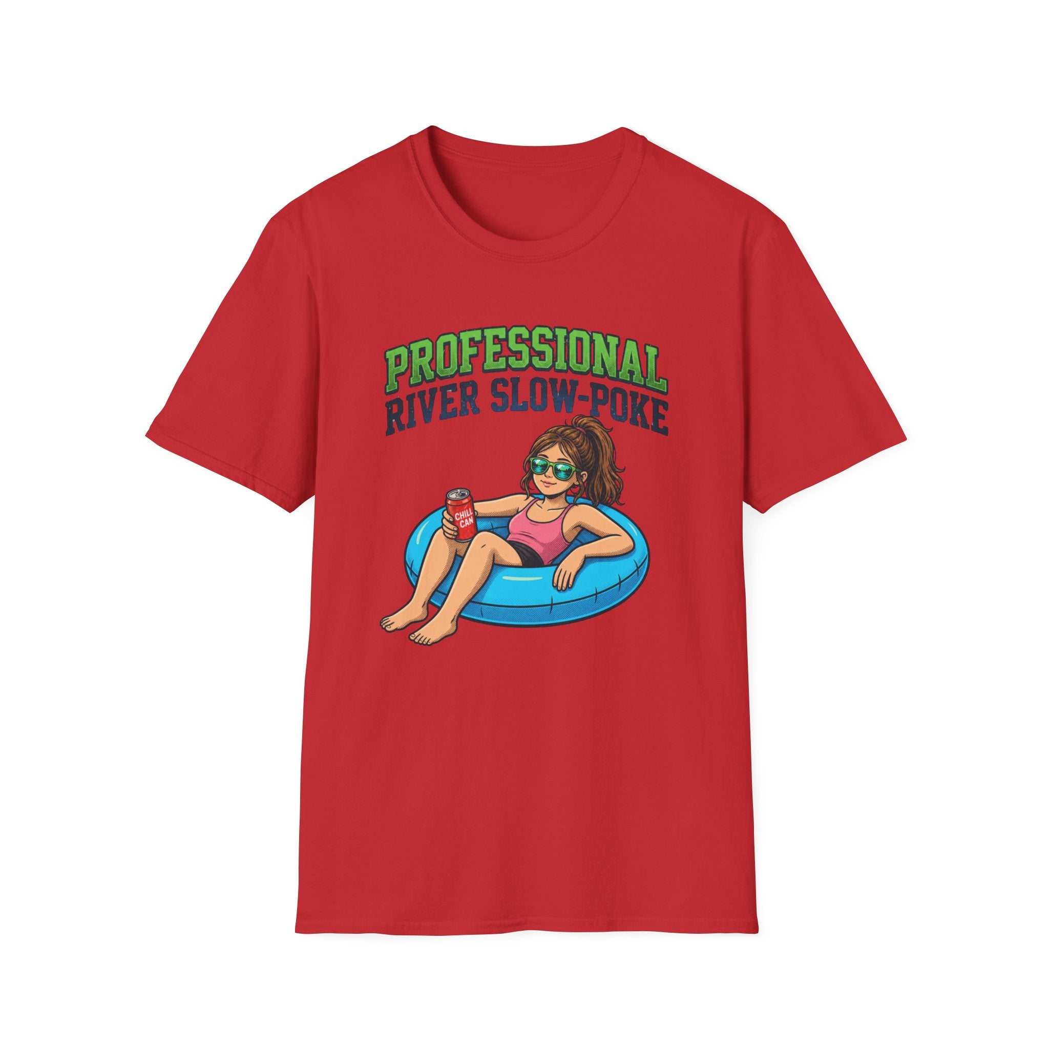 Professional River Slow Poke Little Chick Graphic T-Shirt