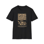 Drink Float Regret Repeat Graphic T-Shirt