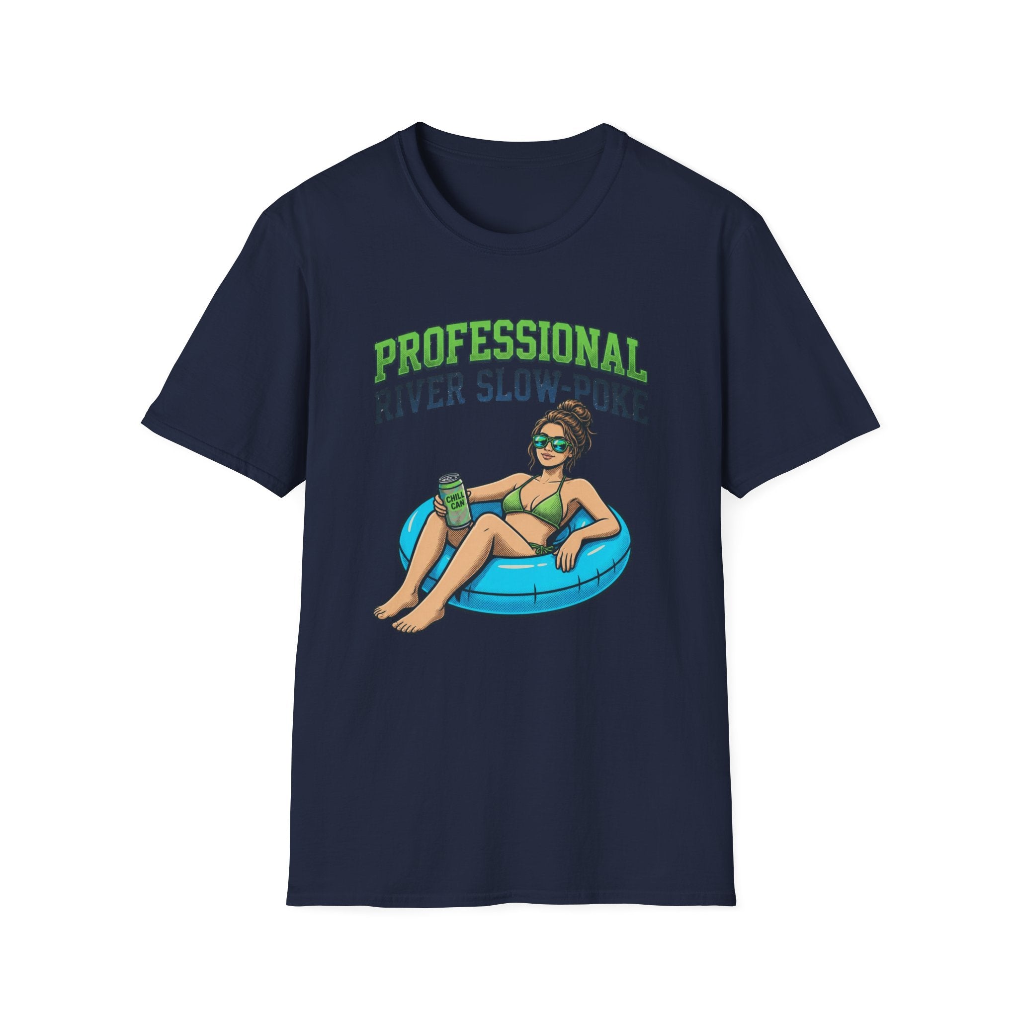 Professional River Slow Poke Young Chick Graphic T-Shirt