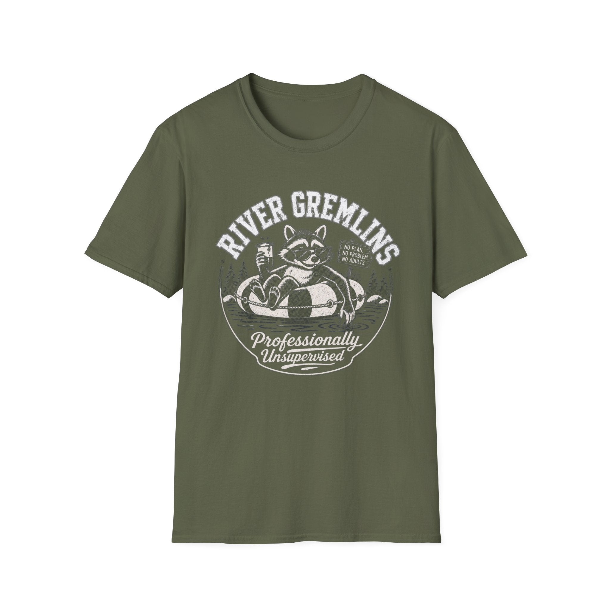 Professionally Unsupervised Graphic T-Shirt