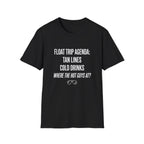 Float Trip Agenda Graphic T-Shirt
