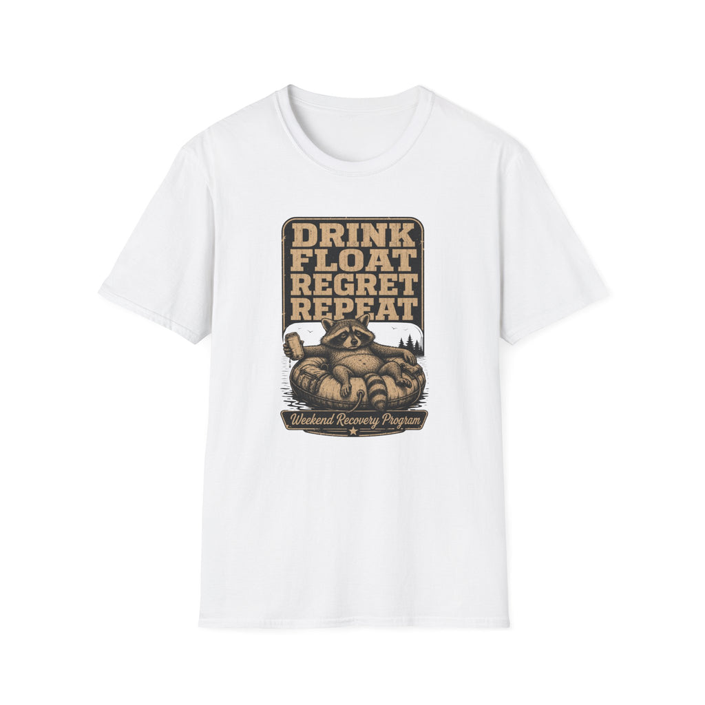 Drink Float Regret Repeat Graphic T-Shirt