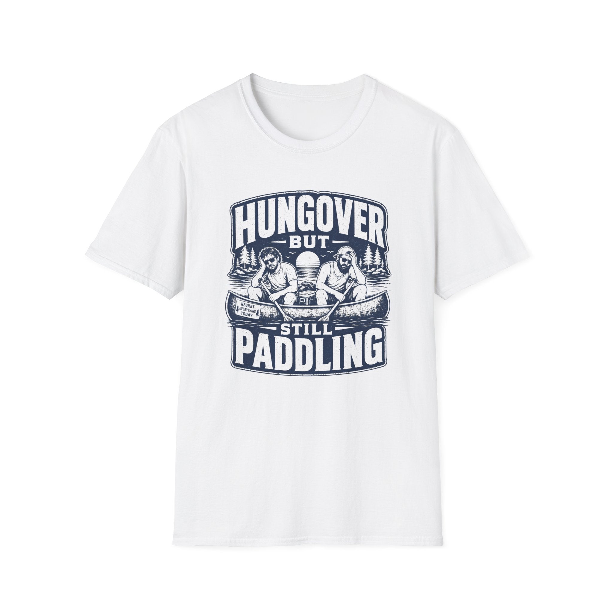 Hungover but Still Paddling Graphic T-Shirt