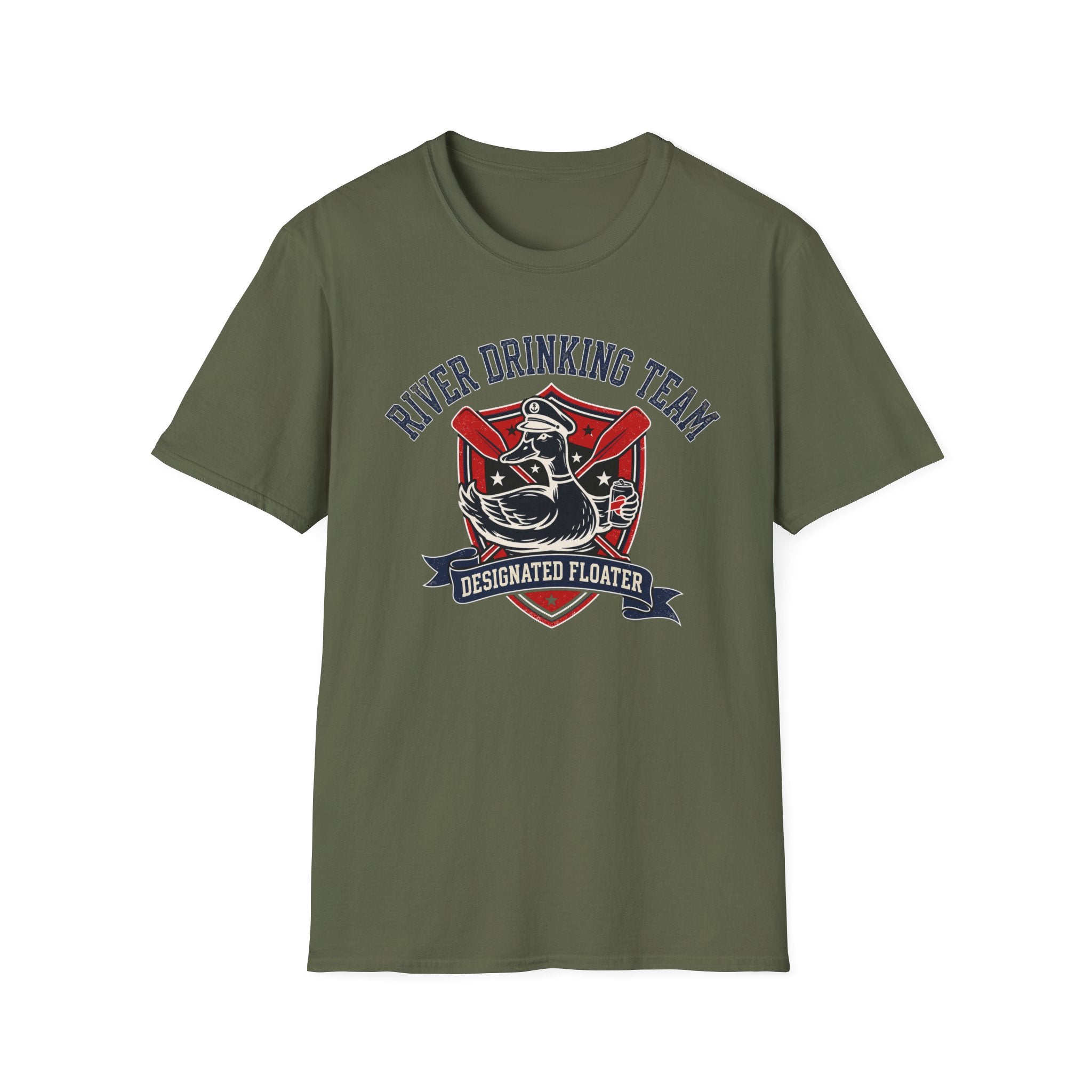 River Drinking Team Graphic T-Shirt