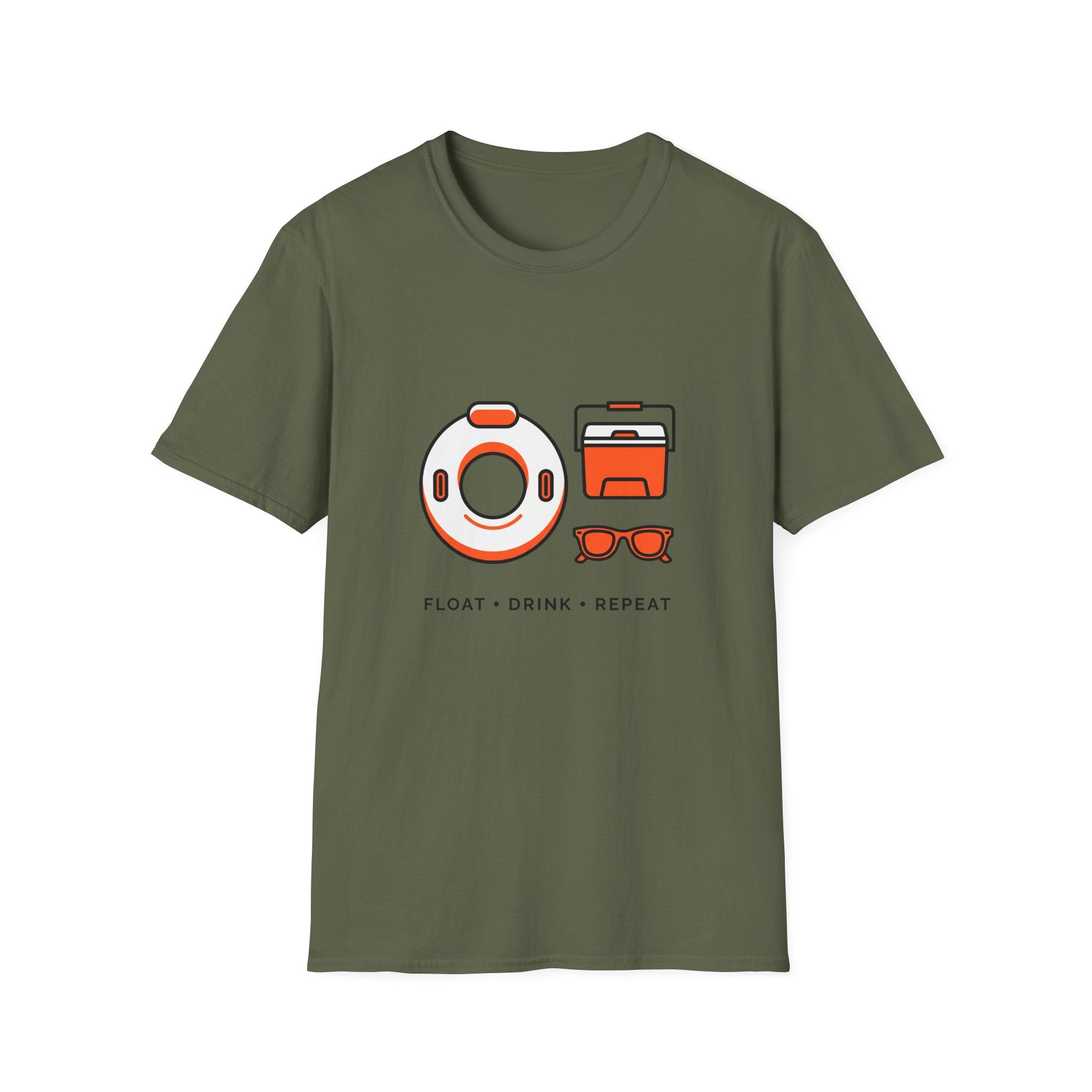 Float Drink Repeat Graphic T-Shirt
