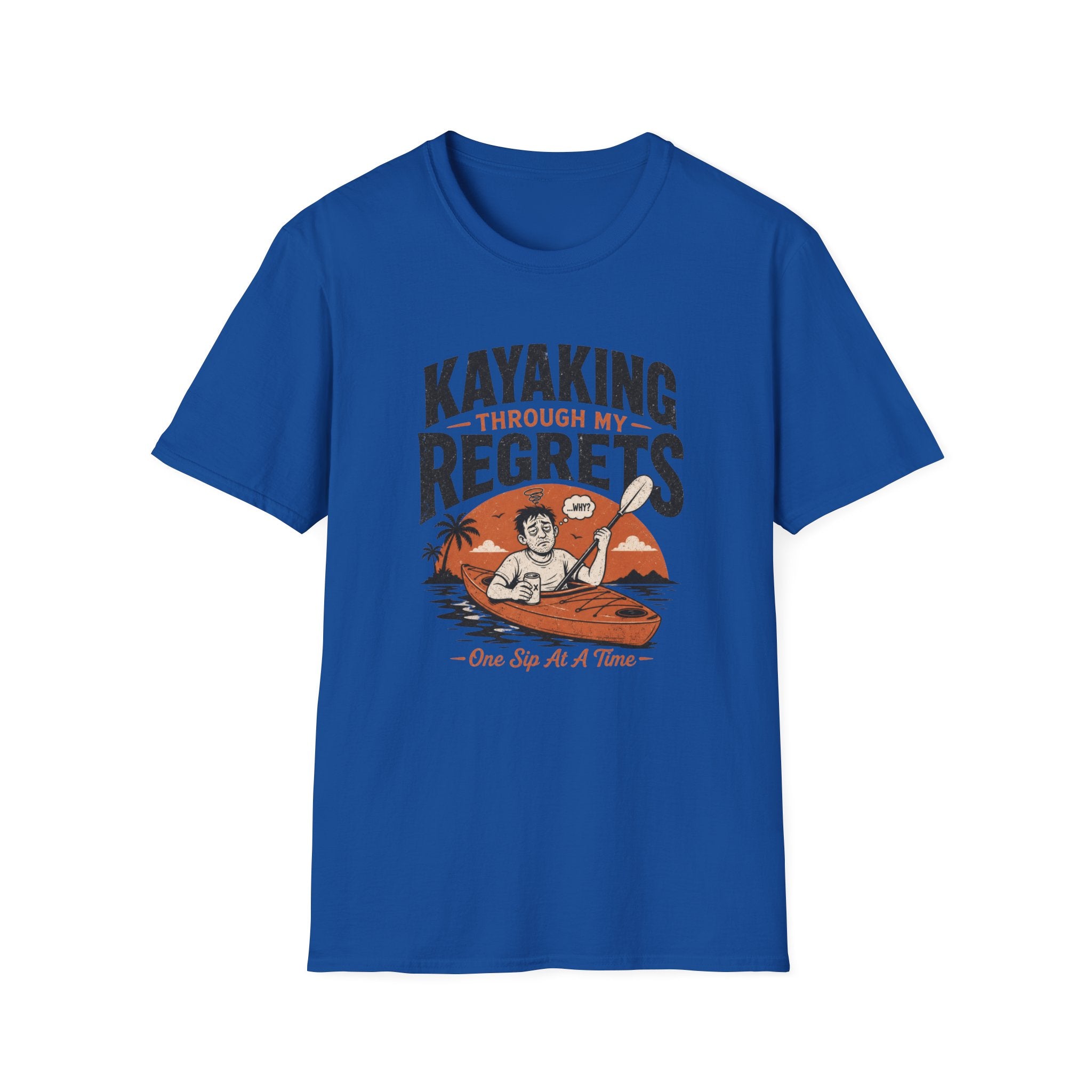 Kayaking Through My Regrets Graphic T-Shirt