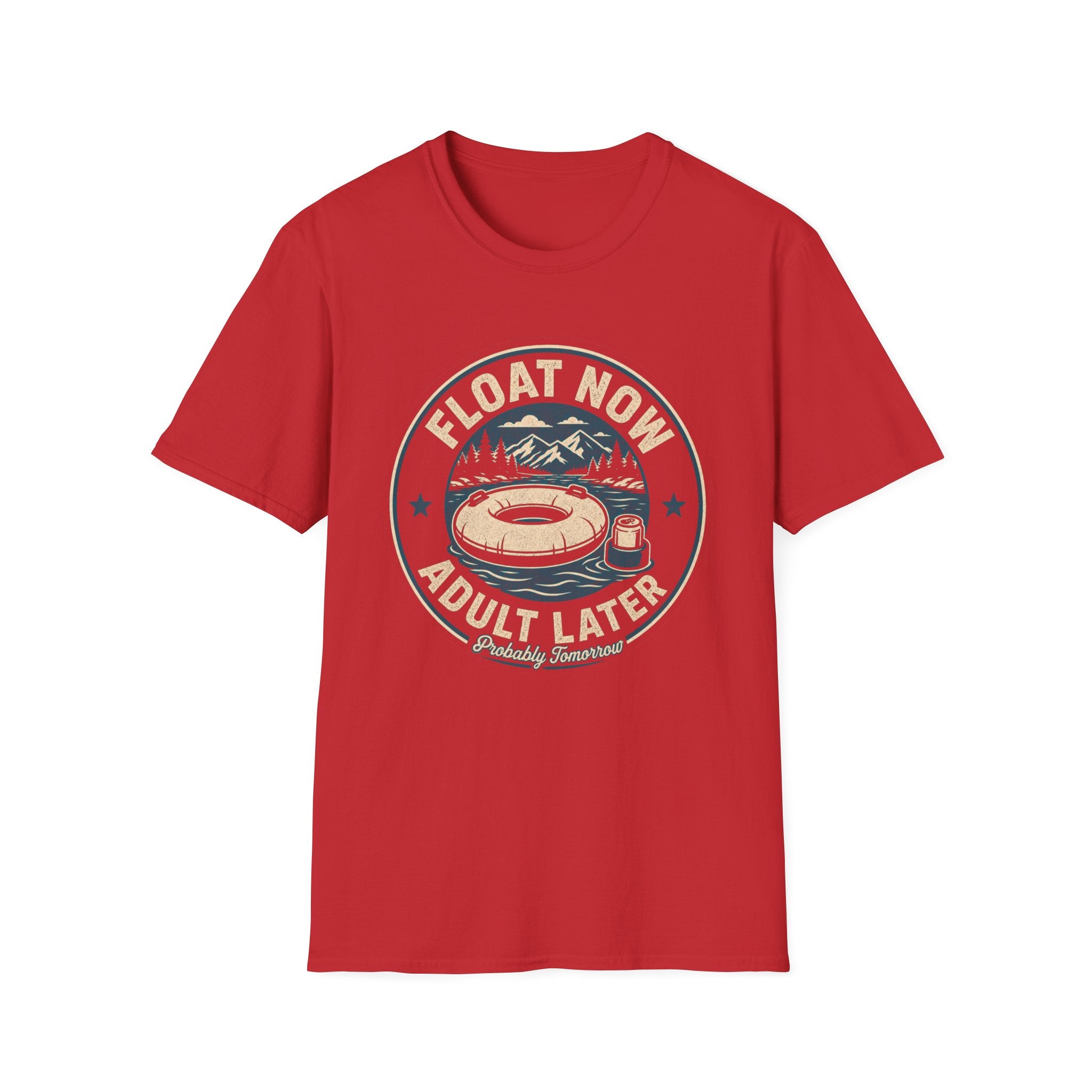 Float Now Adult Later Graphic T-Shirt