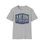 I'm Not Drunk River Balance Graphic T-Shirt