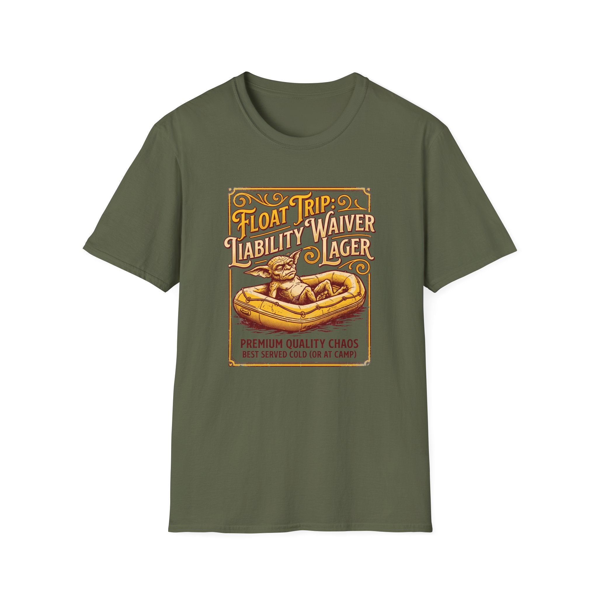 Float Trip Liability Waiver Lager Graphic T-Shirt