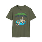 Professional River Slow Poke Old Dude Graphic T-Shirt