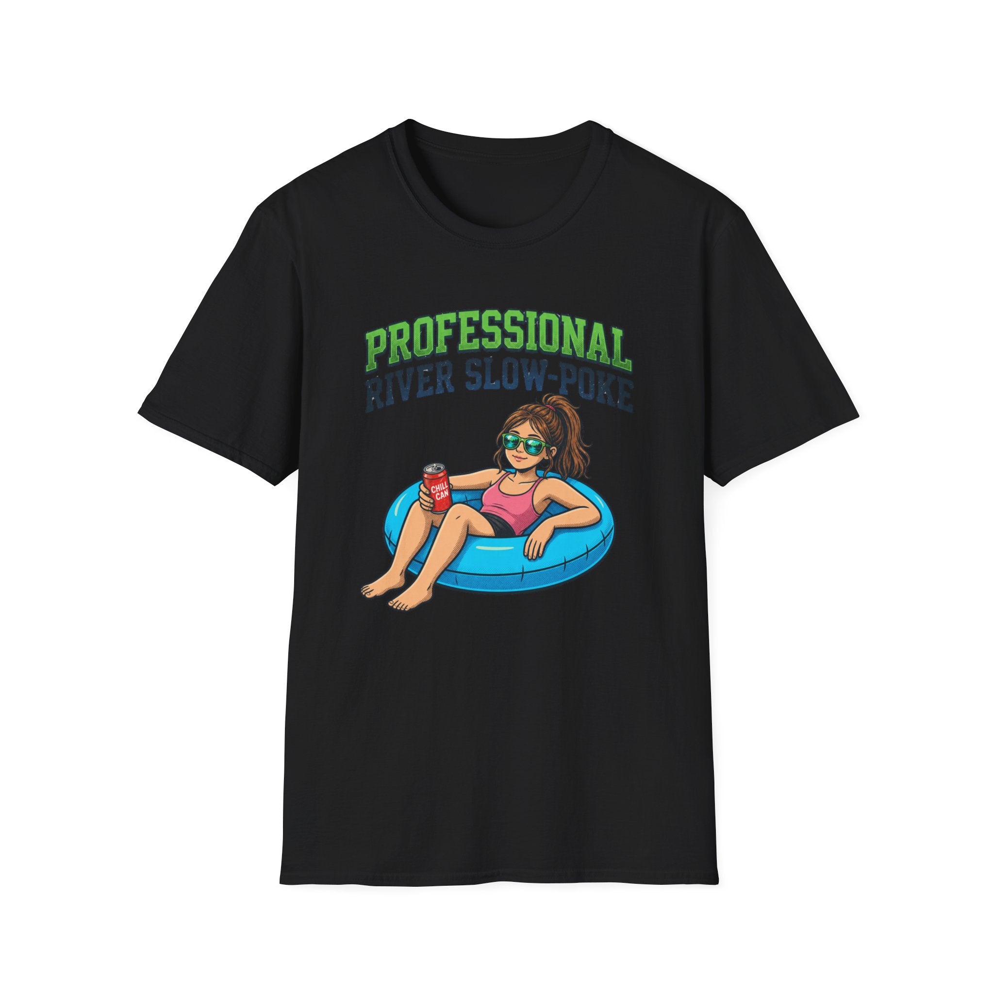 Professional River Slow Poke Little Chick Graphic T-Shirt