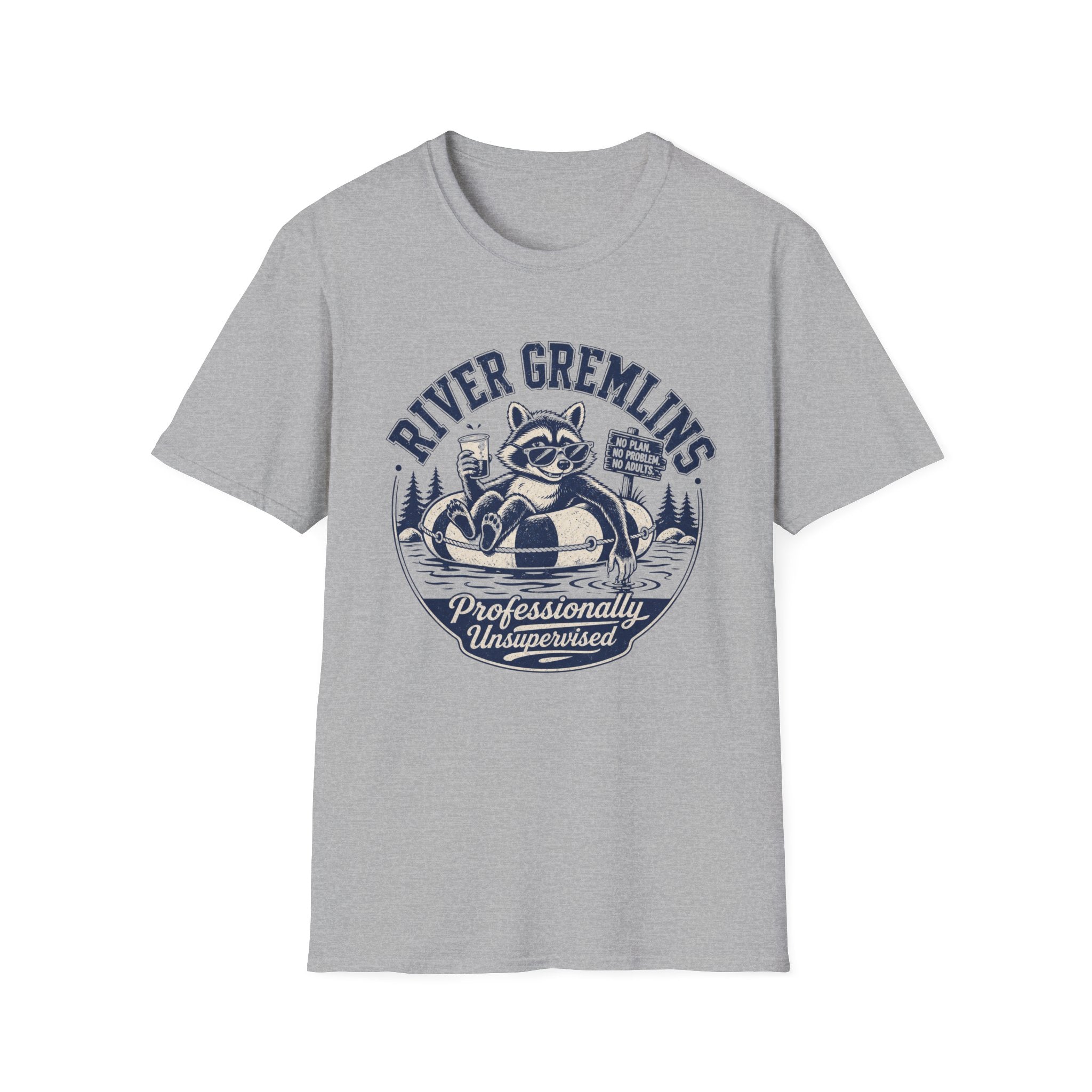 Professionally Unsupervised Graphic T-Shirt