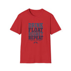 Drink Float Regret Repeat 2 Graphic T-Shirt