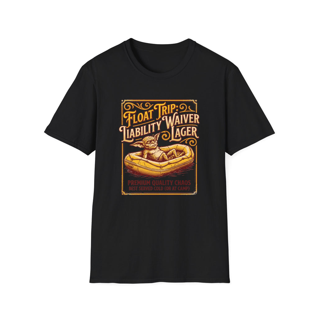 Float Trip Liability Waiver Lager Graphic T-Shirt