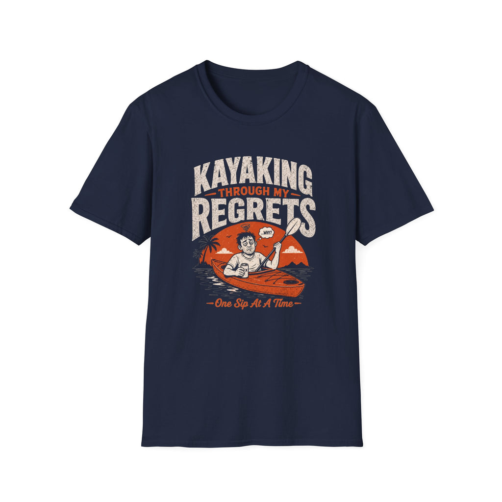 Kayaking Through My Regrets Graphic T-Shirt