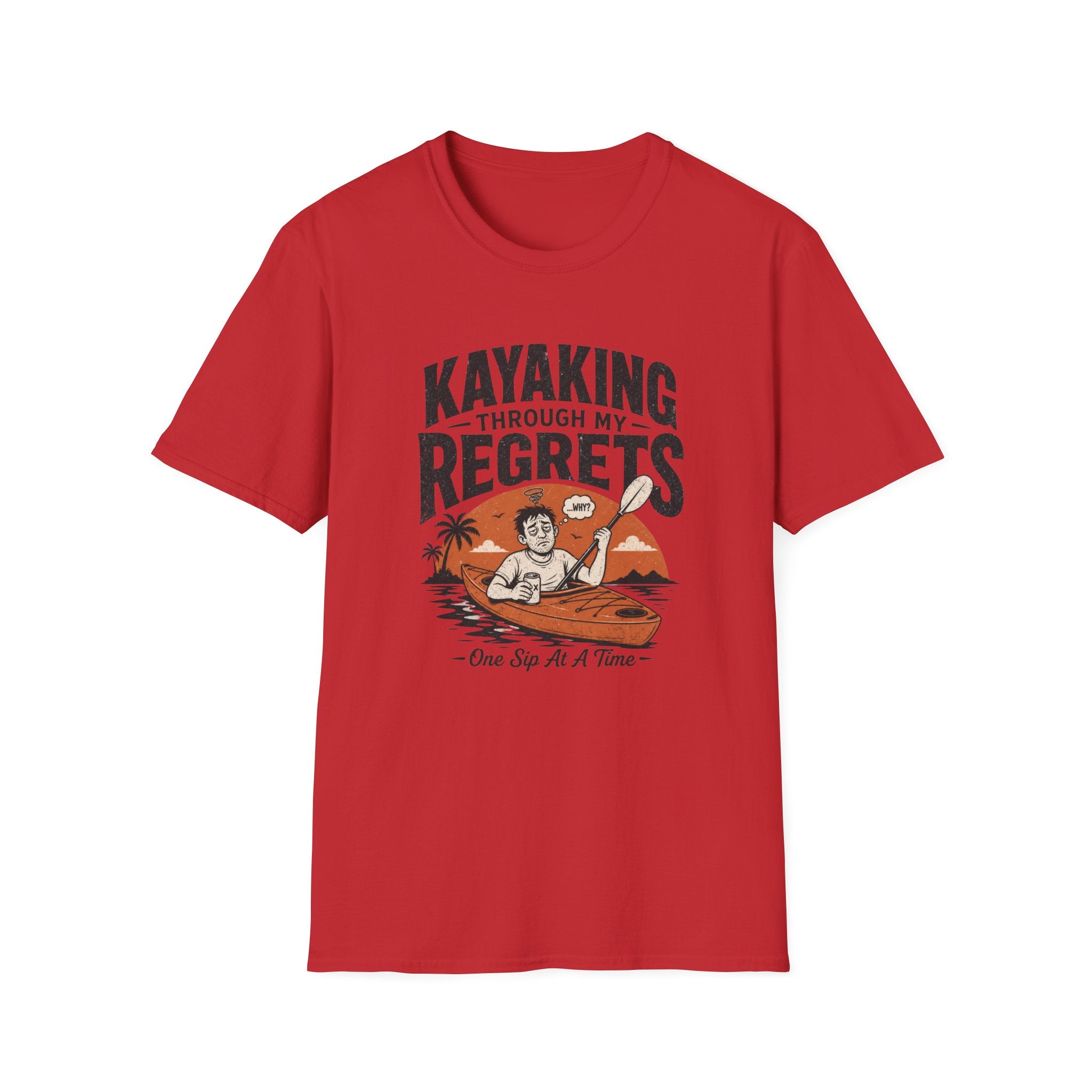 Kayaking Through My Regrets Graphic T-Shirt