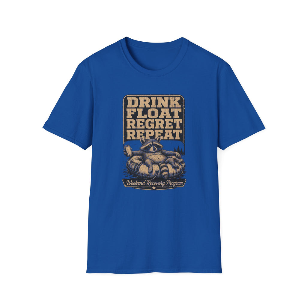 Drink Float Regret Repeat Graphic T-Shirt