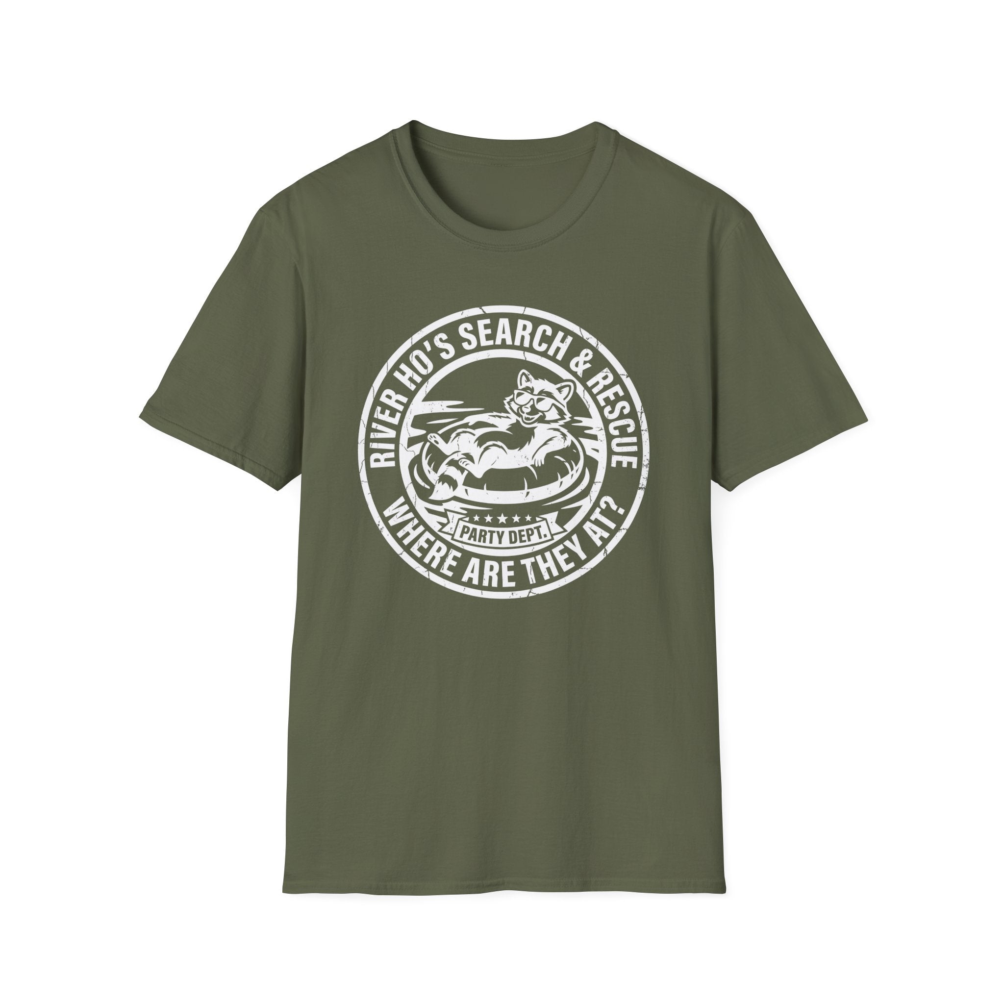 River Ho Search an Rescue Team Graphic T-Shirt