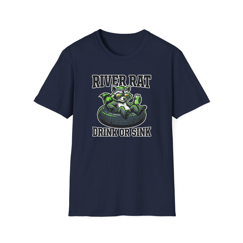 River Rat Drink or Sink Graphic T-Shirt