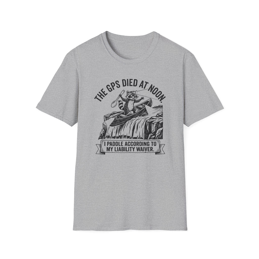 The GPS Died at Noon Graphic T-Shirt