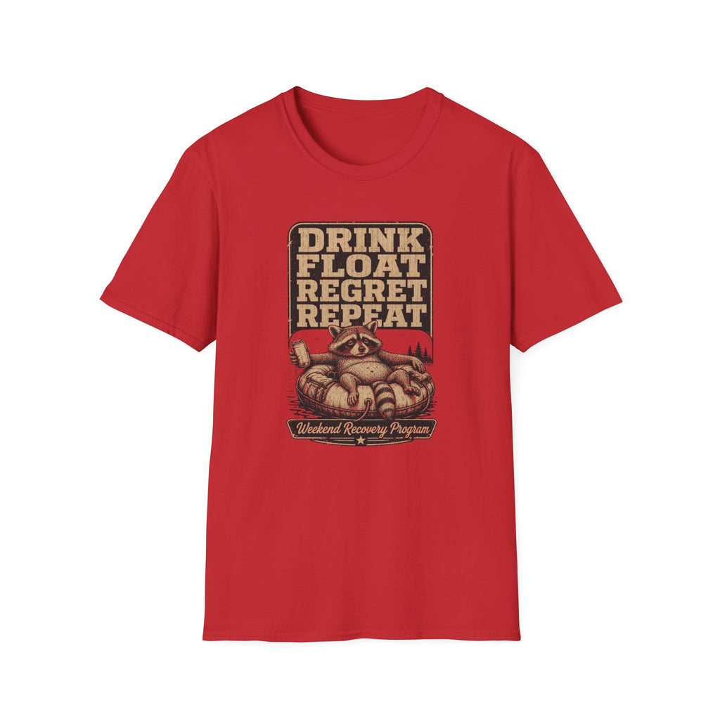 Drink Float Regret Repeat Graphic T-Shirt