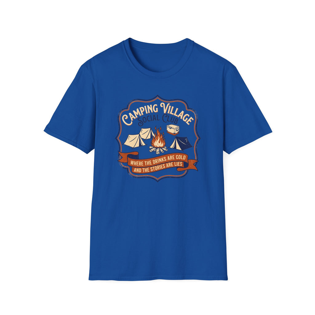 Camping Village Graphic T-Shirt