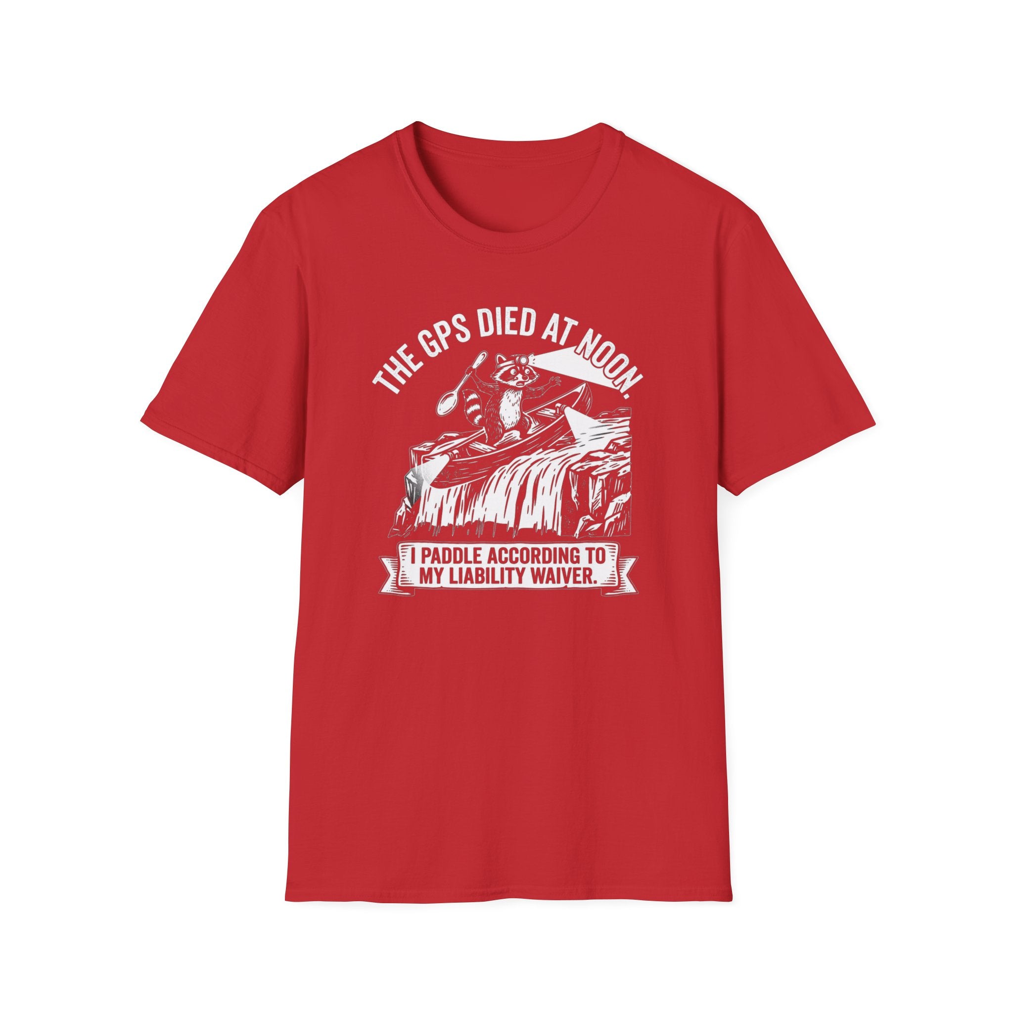 The GPS Died at Noon Graphic T-Shirt