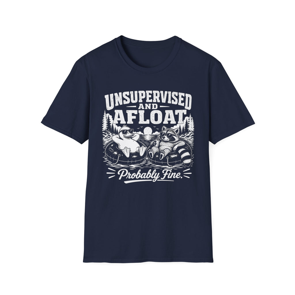 Unsupervised and Afloat Graphic T-Shirt