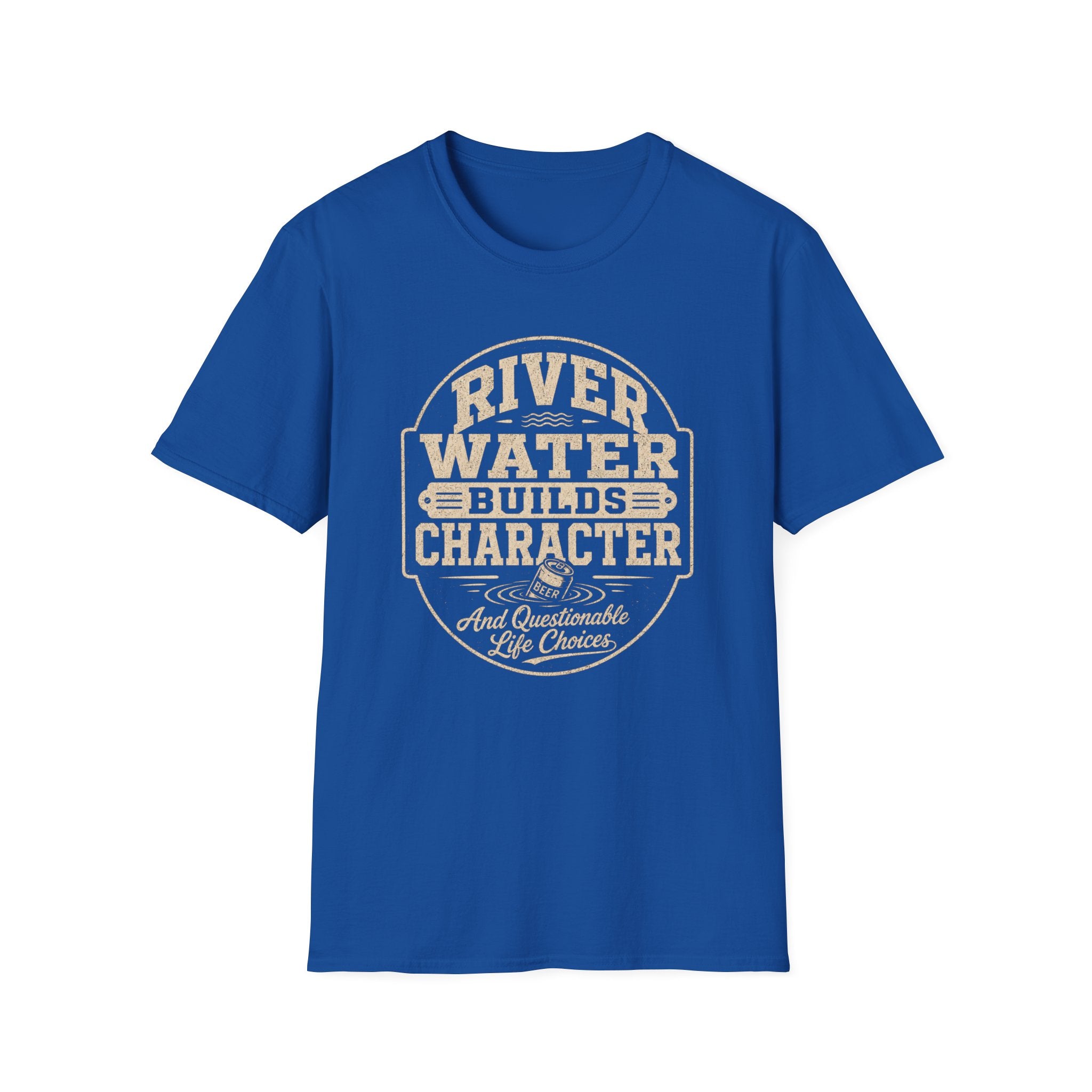 River Water Builds Character Graphic T-Shirt