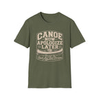 Canoe Now Apologize Later Graphic T-Shirt