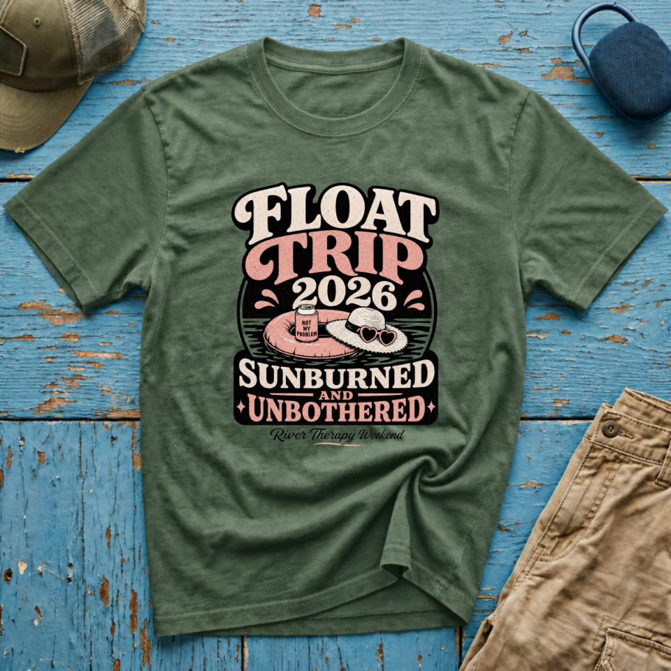 Sunburned and Unbothered 2 Graphic T-Shirt