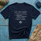 Float Trip Diagram Graphic T-Shirt
