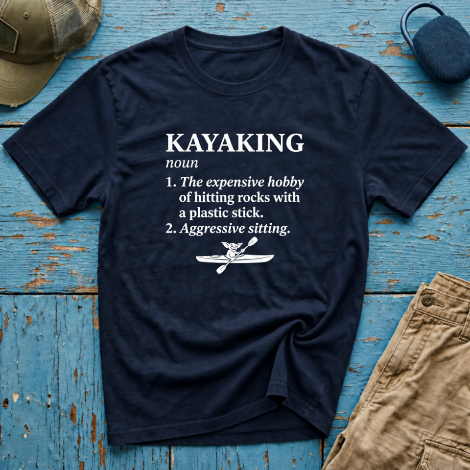 Kayaking Definition Graphic T-Shirt