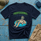 Professional River Slow Poke Old Dude Graphic T-Shirt