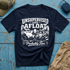 Unsupervised and Afloat Graphic T-Shirt