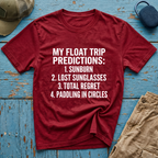 Float Trip Predictions Neutral Graphic T-Shirt