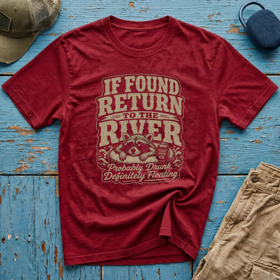 If Found Return to River Graphic T-Shirt